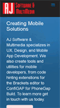 Mobile Screenshot of aj-software.com